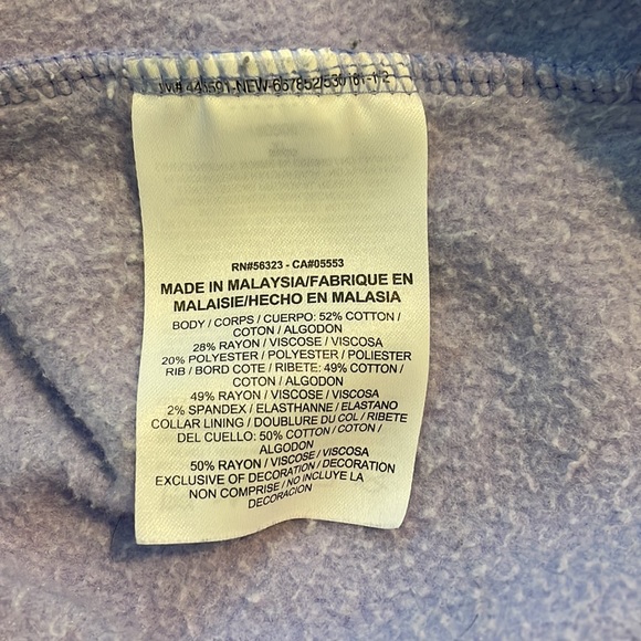 Nike lavender sweatshirt - Picture 6 of 7